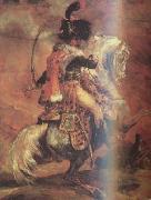 Theodore Gericault Chasseur of the Imperial Guard,Charging (mk10) oil painting